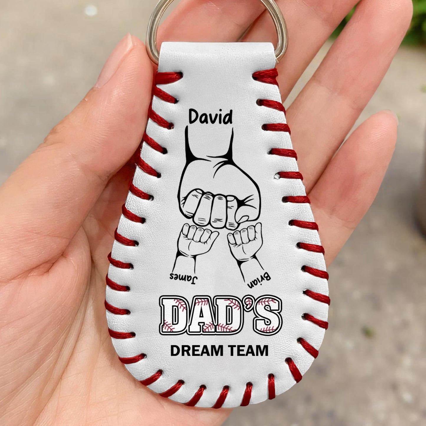 Dad's Dream Team, Baseball and Fist Bump