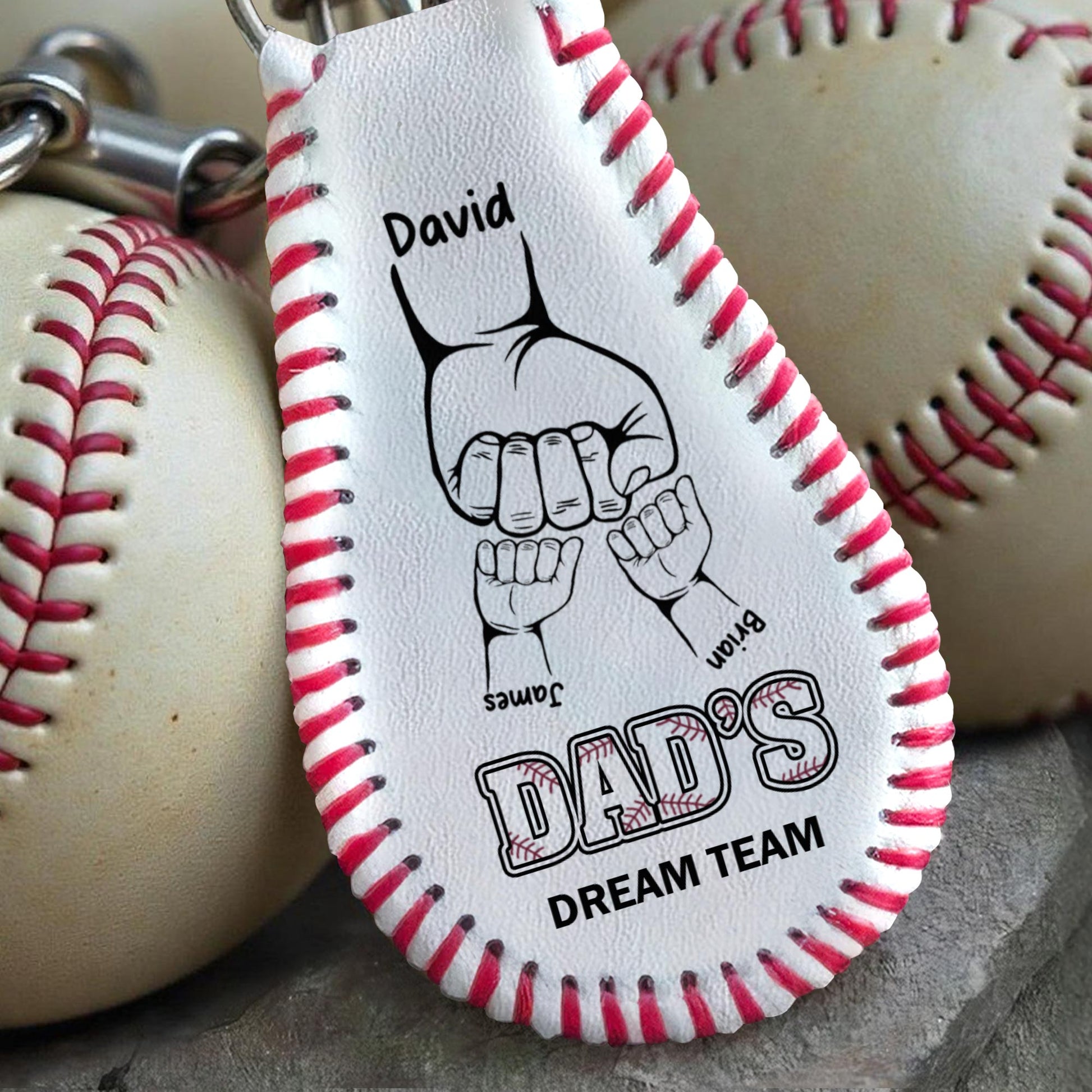 Dad's Dream Team, Baseball and Fist Bump