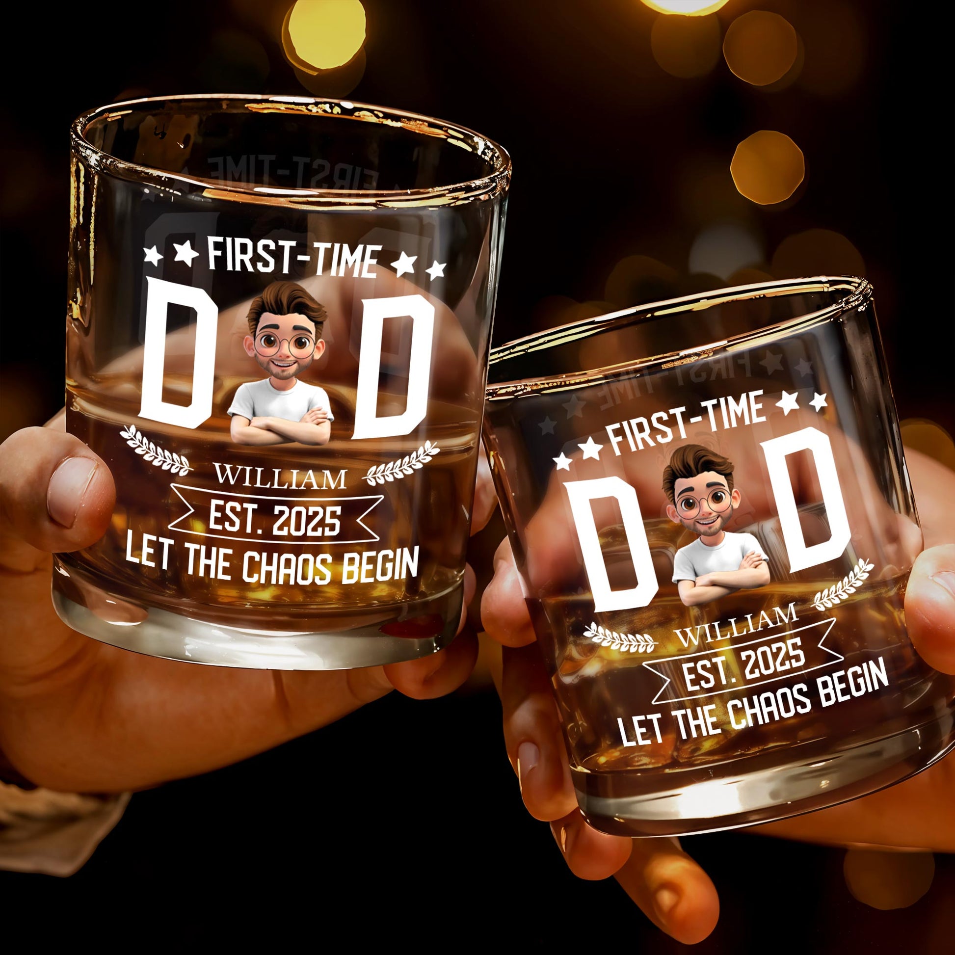 First-Time Dad, Let The Chaos Begin, Stars and Laurel