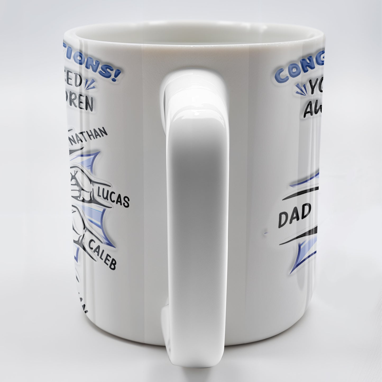 Congratulations! You have raised awesome children, Handshake and Fist Bump