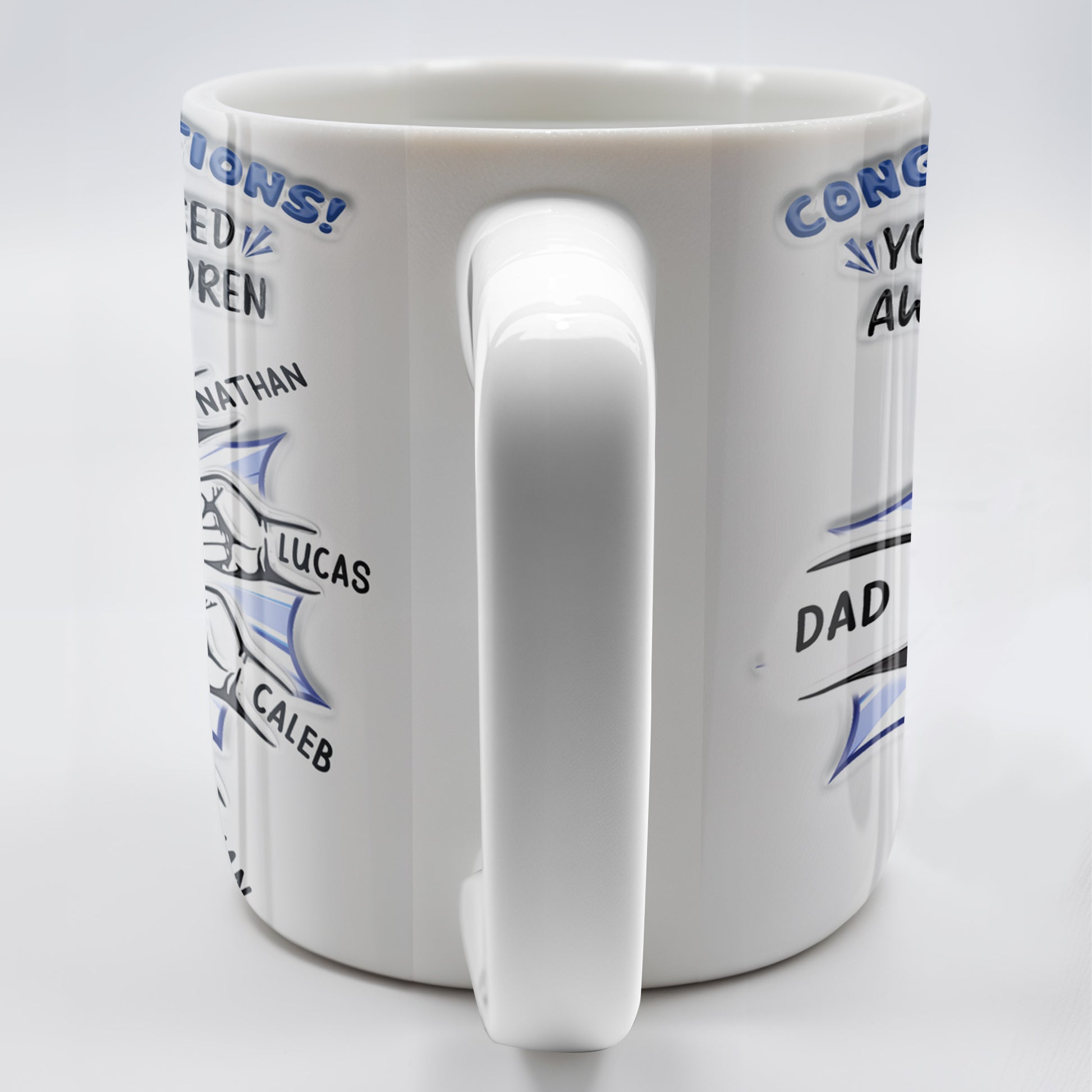 Congratulations! You have raised awesome children, Handshake and Fist Bump