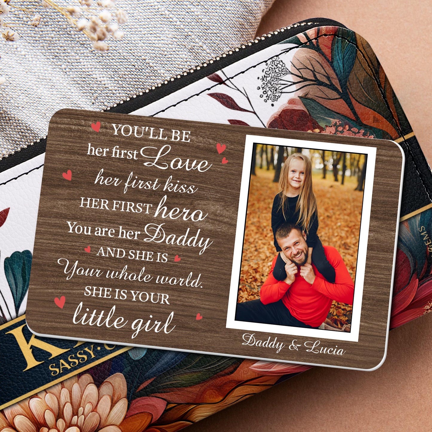 You'll be her first Love her first kiss her first hero, Hearts and Photo Area