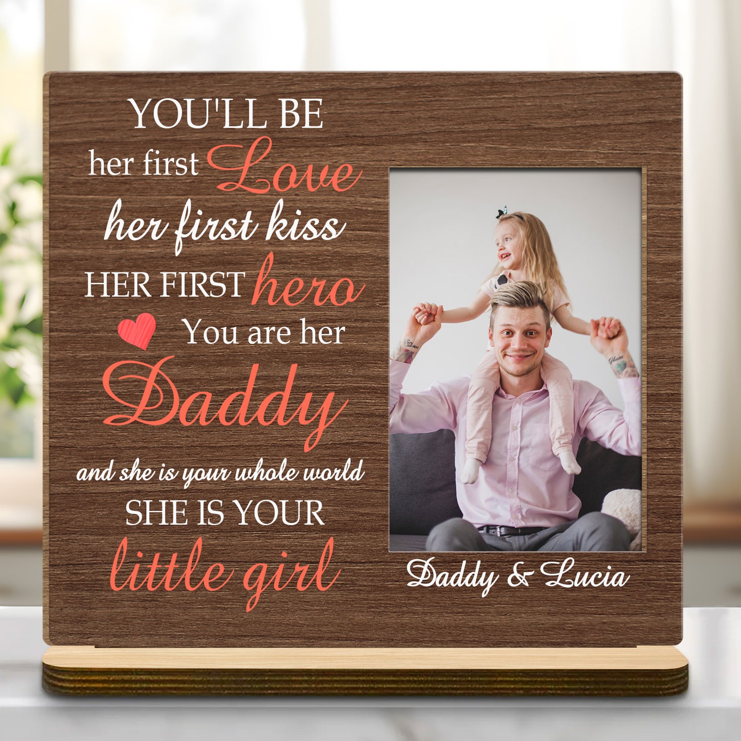 You'll Be Her First Love Her First Kiss Her First Hero Daddy, Hearts and Text
