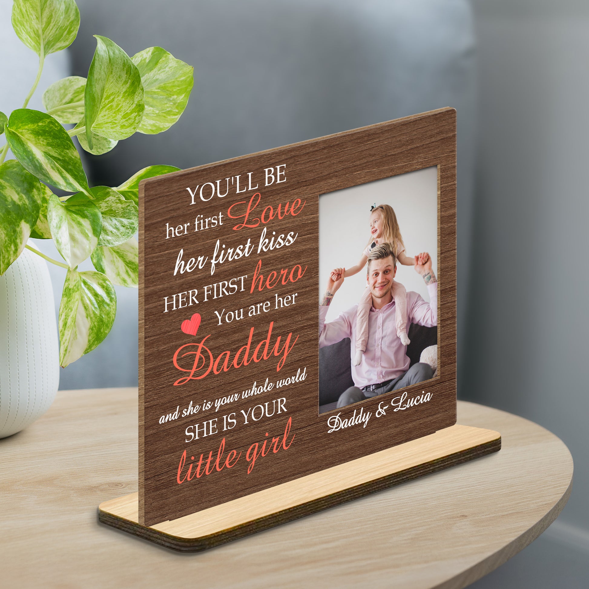 You'll Be Her First Love Her First Kiss Her First Hero Daddy, Hearts and Text