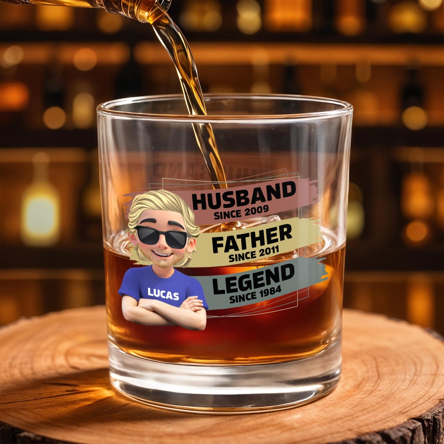 Husband Since 2009, Father Since 2011, Legend Since 1984, Cartoon Character