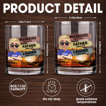 Husband Since 2009, Father Since 2011, Legend Since 1984, Cartoon Character