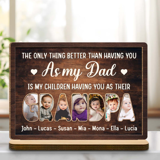 The Only Thing Better Than Having You As My Dad, Photo Slots and Heart Symbol