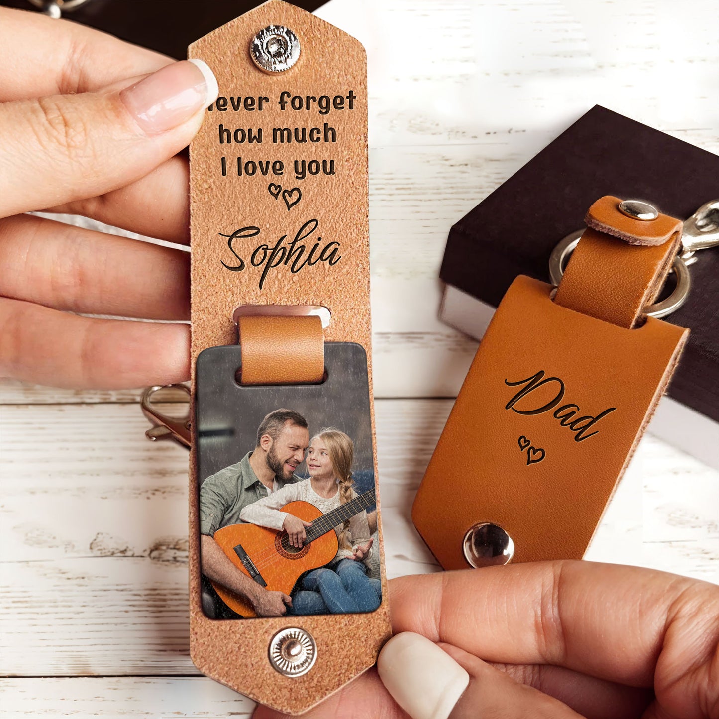 Never Forget How Much I Love You, Heart and Photo Frame