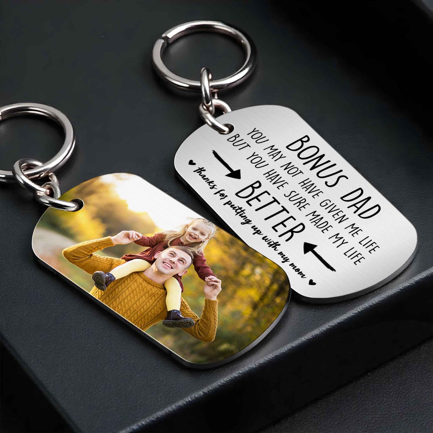 Bonus Dad, You May Not Have Given Me Life, But You Have Sure Made My Life Better, Photo