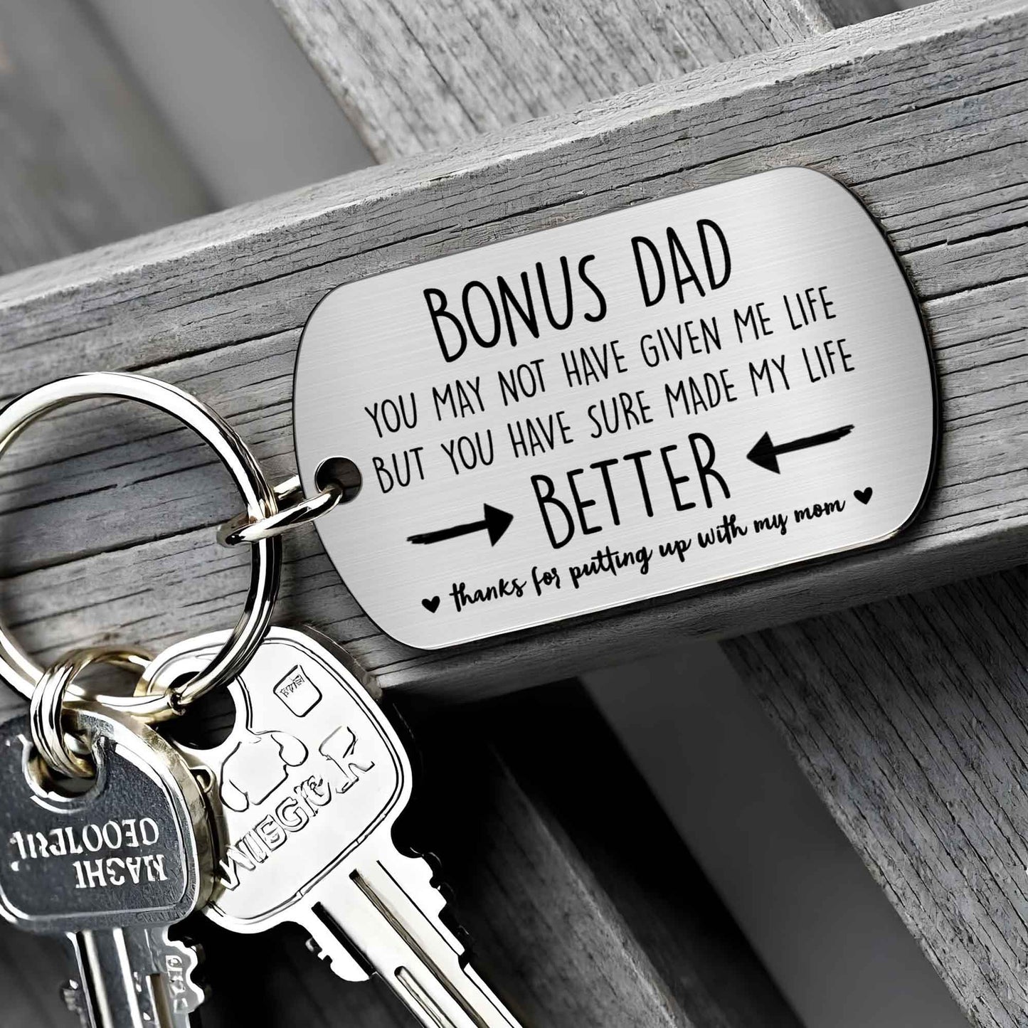 Bonus Dad, You May Not Have Given Me Life, But You Have Sure Made My Life Better, Photo