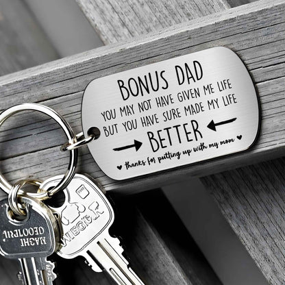 Bonus Dad, You May Not Have Given Me Life, But You Have Sure Made My Life Better, Photo