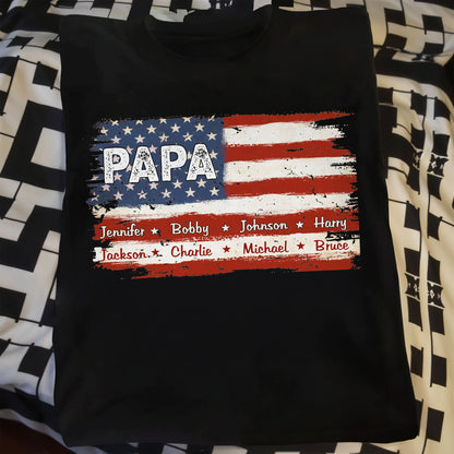 Papa American Flag