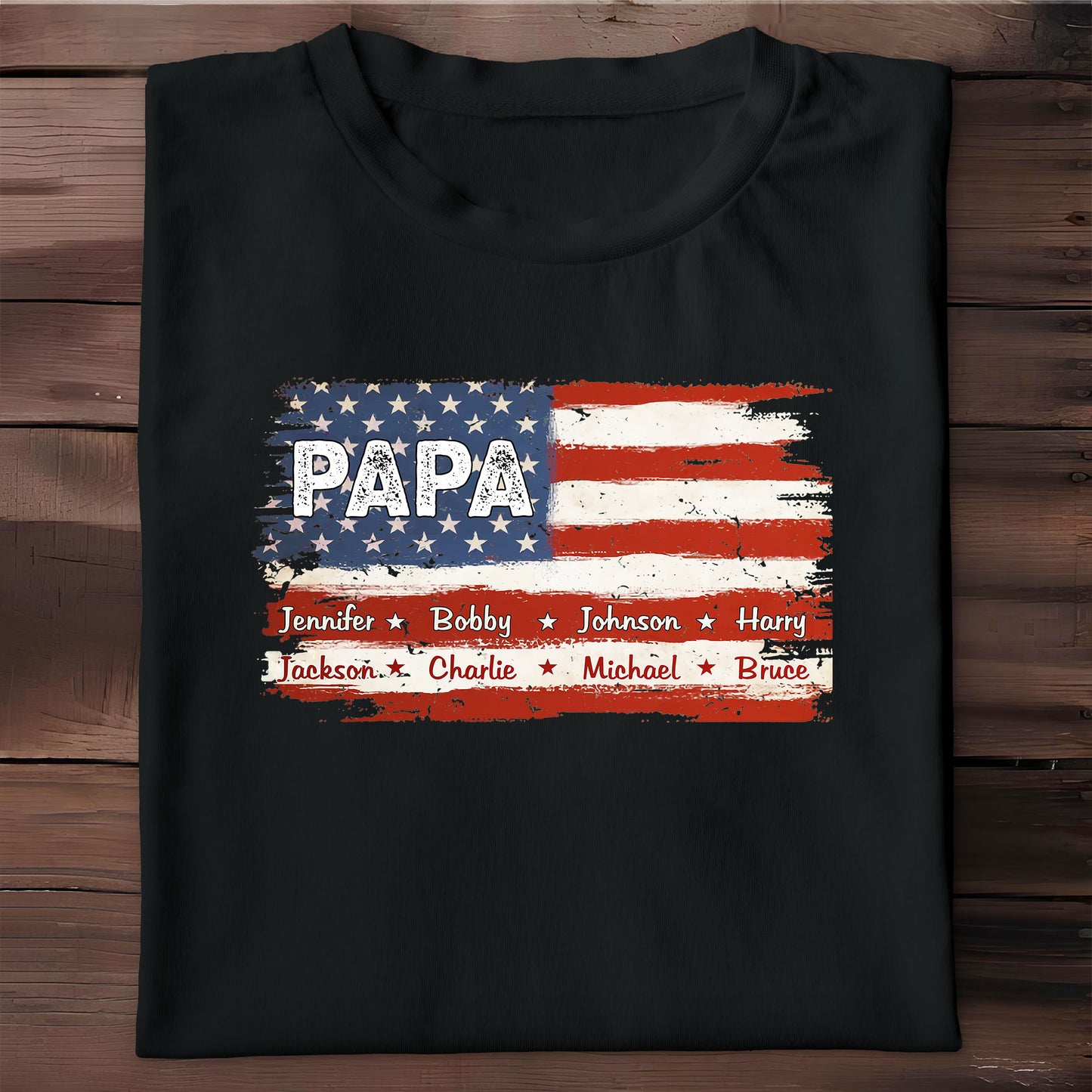 Papa American Flag