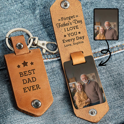 Forget Father's Day I LOVE YOU Every Day Stars and Photo Frame