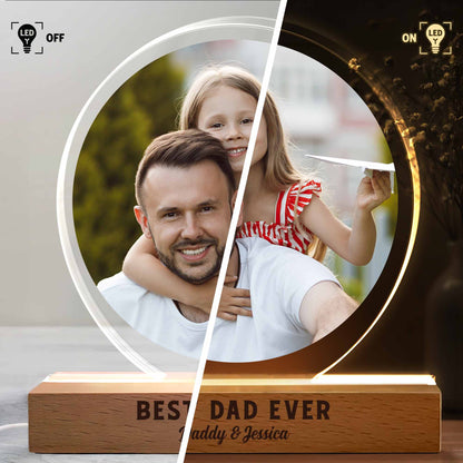 Best Dad Ever, Father and Daughter Hugging