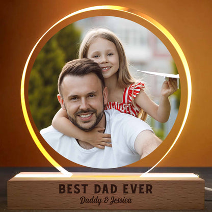 Best Dad Ever, Father and Daughter Hugging