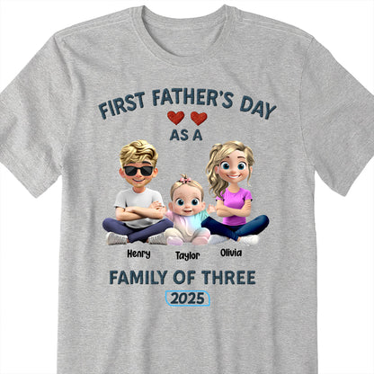 First Father's Day As A Family Of Three, Hearts and Family