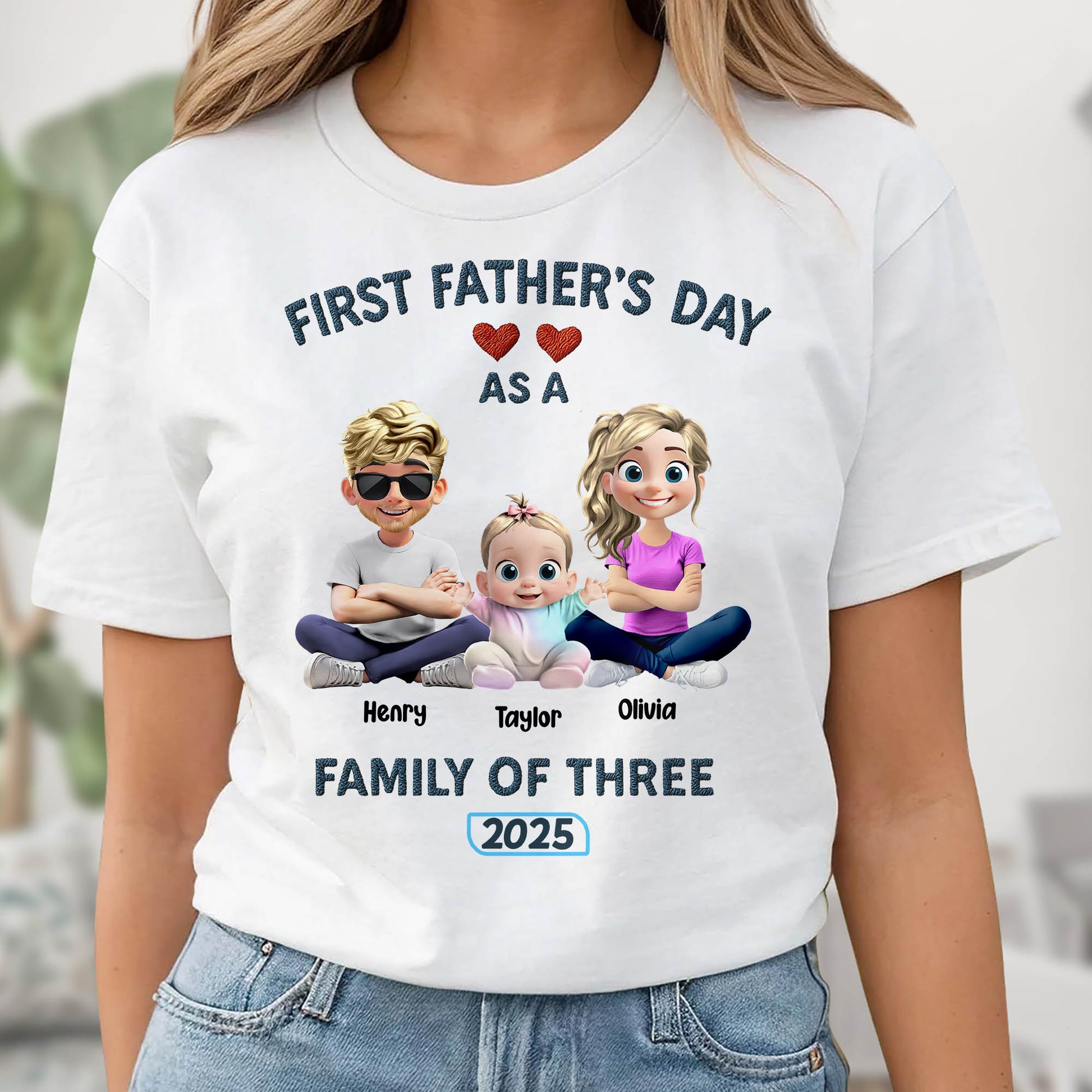 First Father's Day As A Family Of Three, Hearts and Family