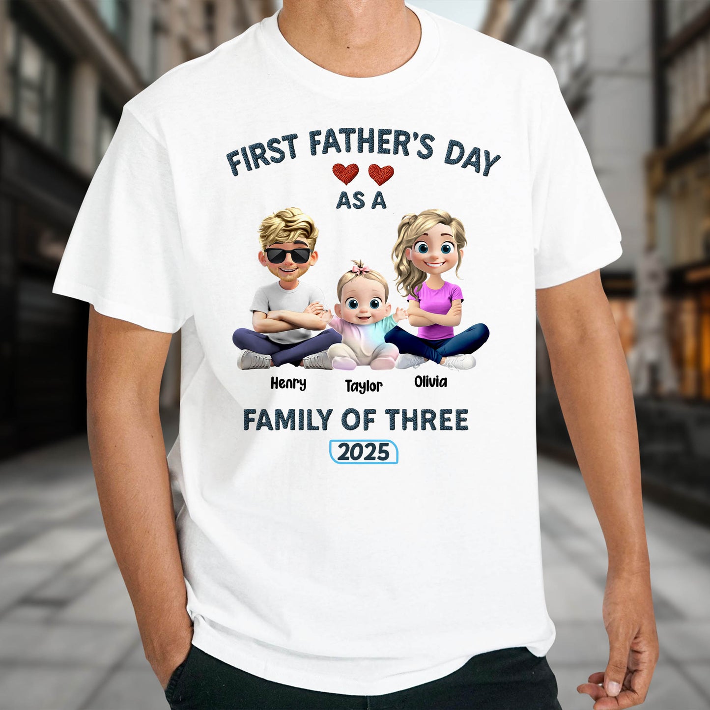 First Father's Day As A Family Of Three, Hearts and Family