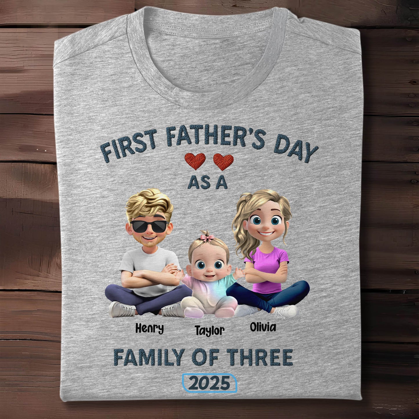 First Father's Day As A Family Of Three, Hearts and Family
