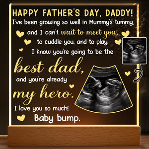 Happy Father's Day, Daddy! Ultrasound and Hearts