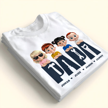 Celebrate Your Family With Custom Cartoon Designs, Cartoon Children And Tools