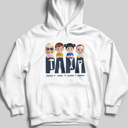 Celebrate Your Family With Custom Cartoon Designs, Cartoon Children And Tools