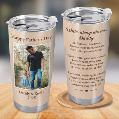 Walk Alongside Me Daddy, Father And Child, Heart