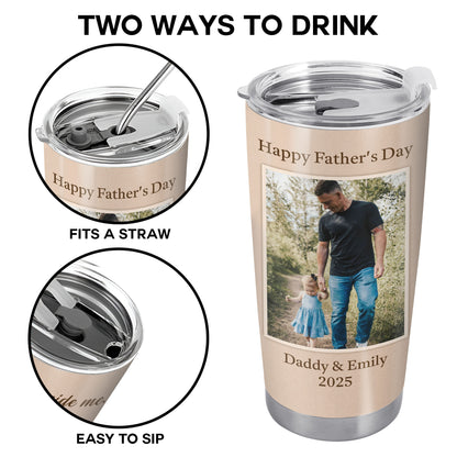 Walk Alongside Me Daddy, Father And Child, Heart