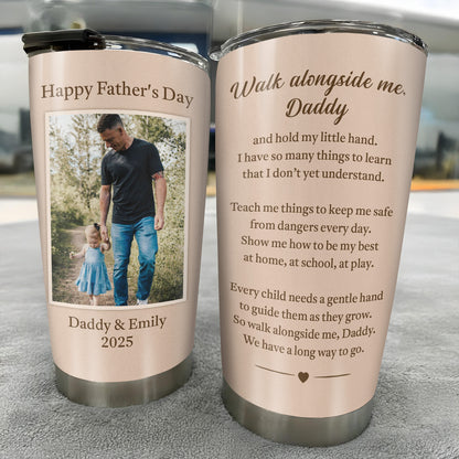 Walk Alongside Me Daddy, Father And Child, Heart