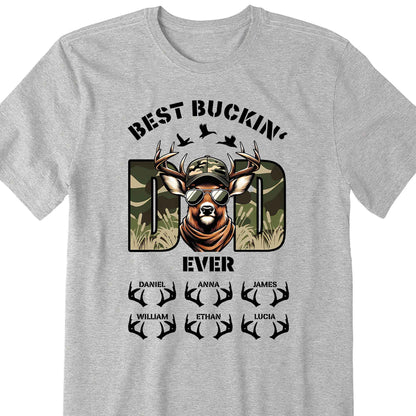 Best Buckin' Ever, Deer With Sunglasses And Antlers