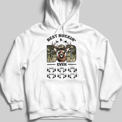 Best Buckin' Ever, Deer With Sunglasses And Antlers