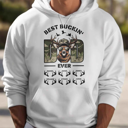 Best Buckin' Ever, Deer With Sunglasses And Antlers