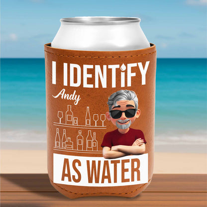 I Identify As Water With Cartoon Character