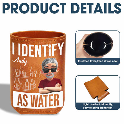 I Identify As Water With Cartoon Character