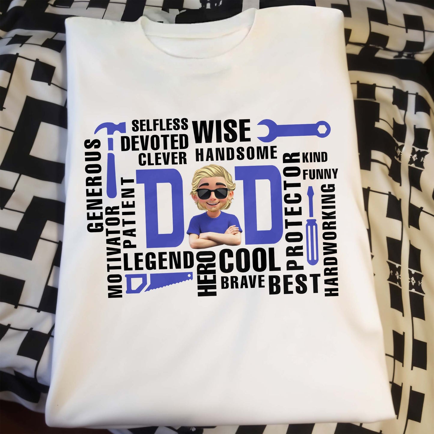 Selfless, Devoted, Wise, Dad Avatar Cool & Brave Words