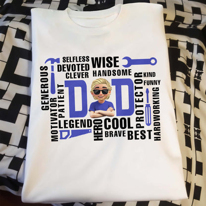 Selfless, Devoted, Wise, Dad Avatar Cool & Brave Words