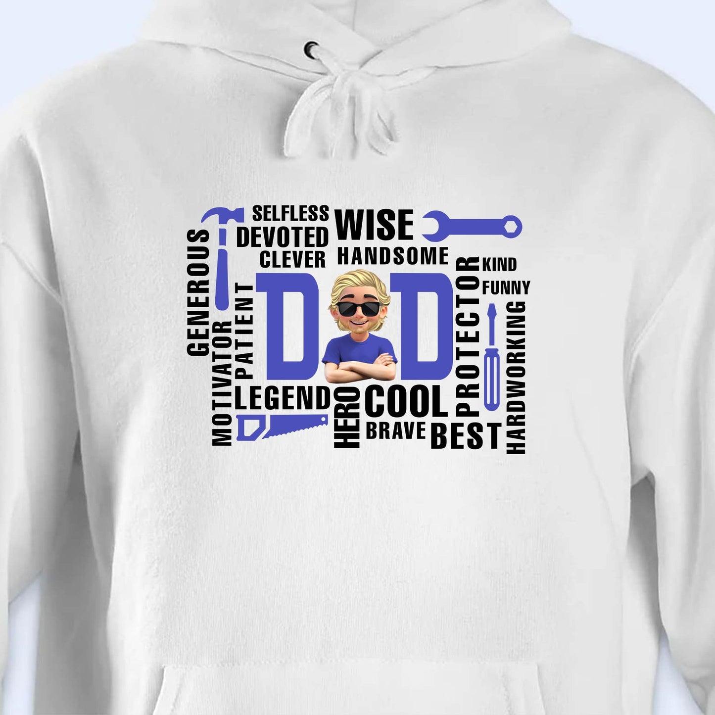 Selfless, Devoted, Wise, Dad Avatar Cool & Brave Words