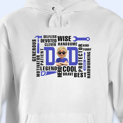 Selfless, Devoted, Wise, Dad Avatar Cool & Brave Words