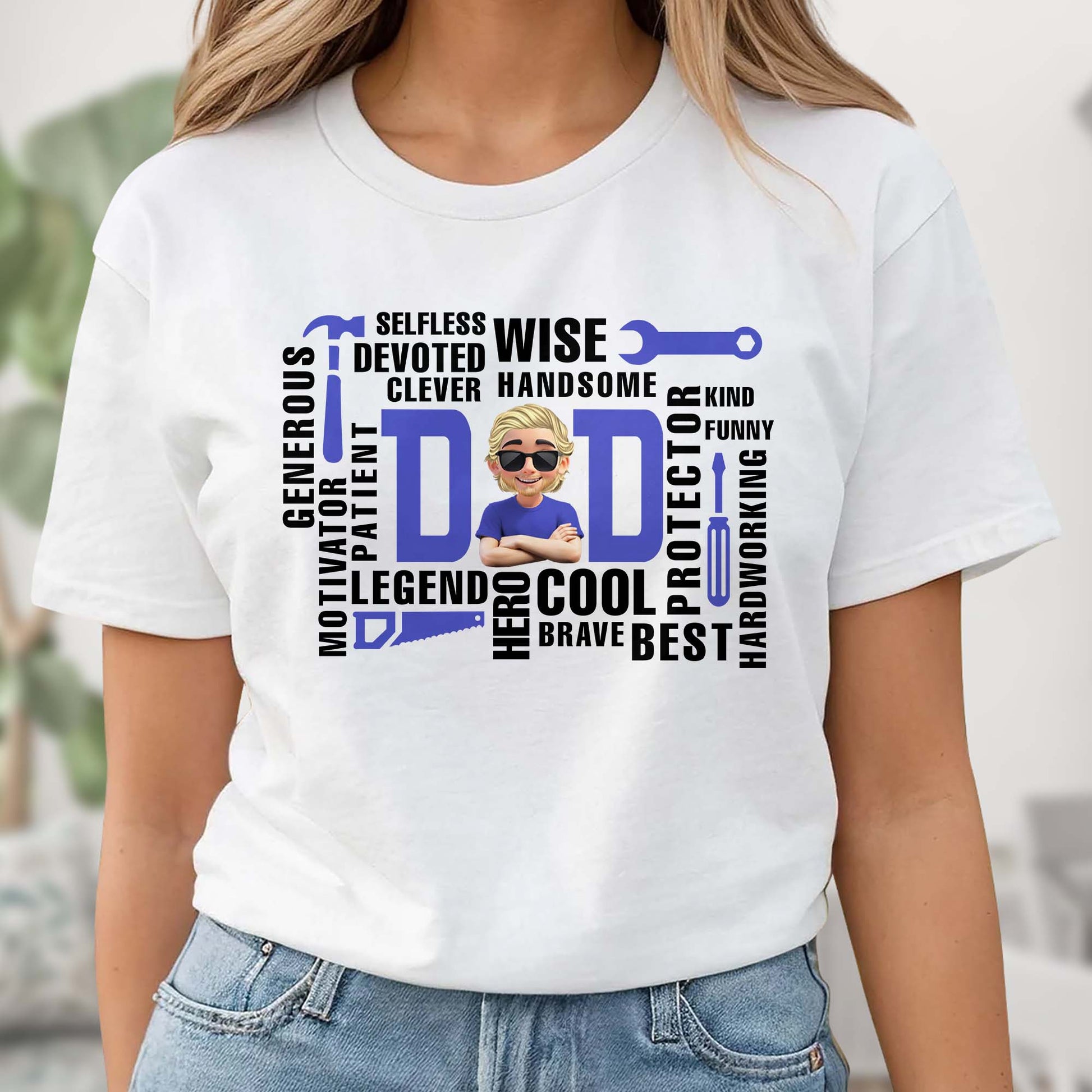 Selfless, Devoted, Wise, Dad Avatar Cool & Brave Words