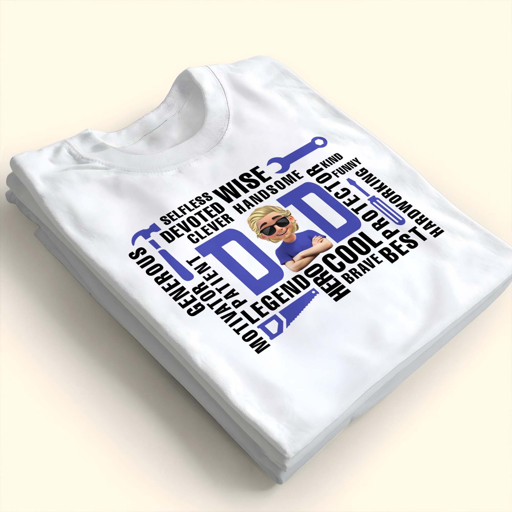 Selfless, Devoted, Wise, Dad Avatar Cool & Brave Words