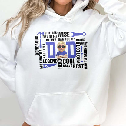 Selfless, Devoted, Wise, Dad Avatar Cool & Brave Words