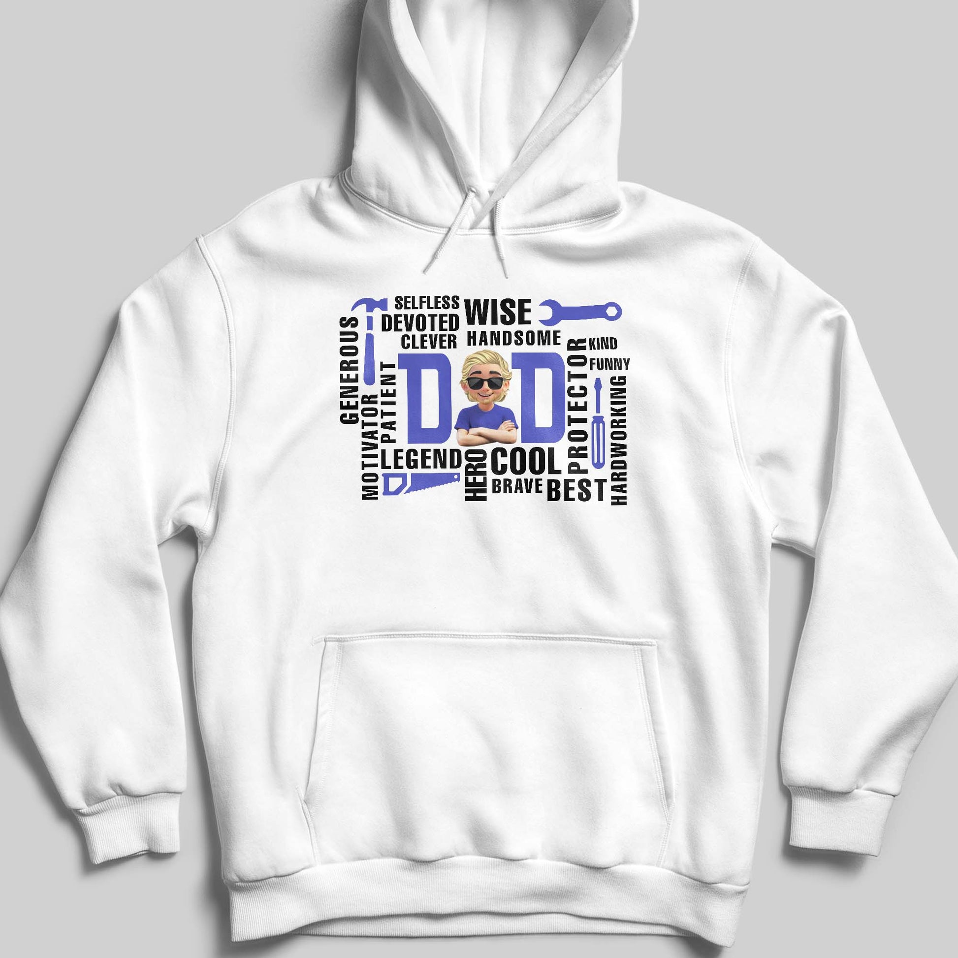 Selfless, Devoted, Wise, Dad Avatar Cool & Brave Words