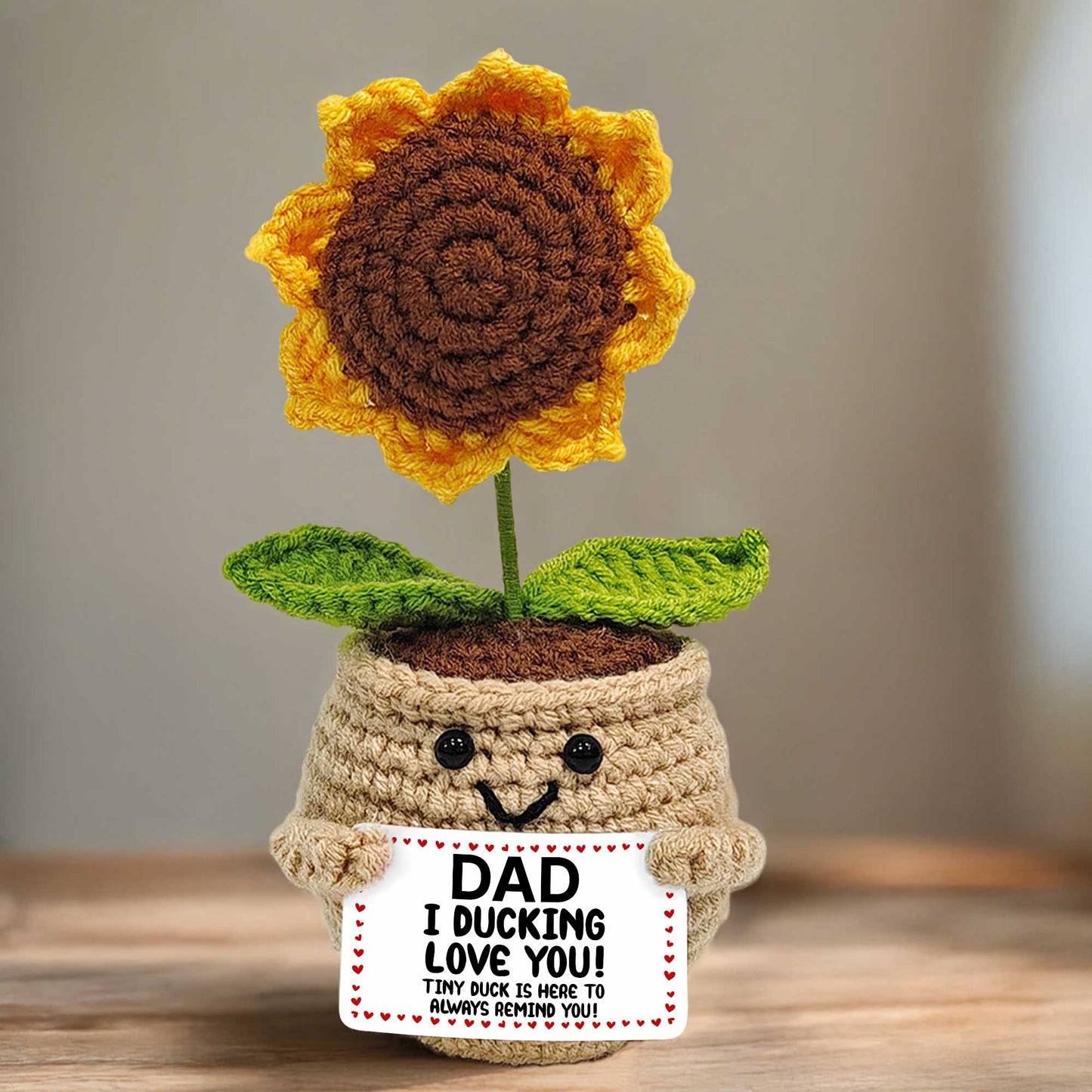 Dad I Ducking Love You With Tiny Duck And Heart