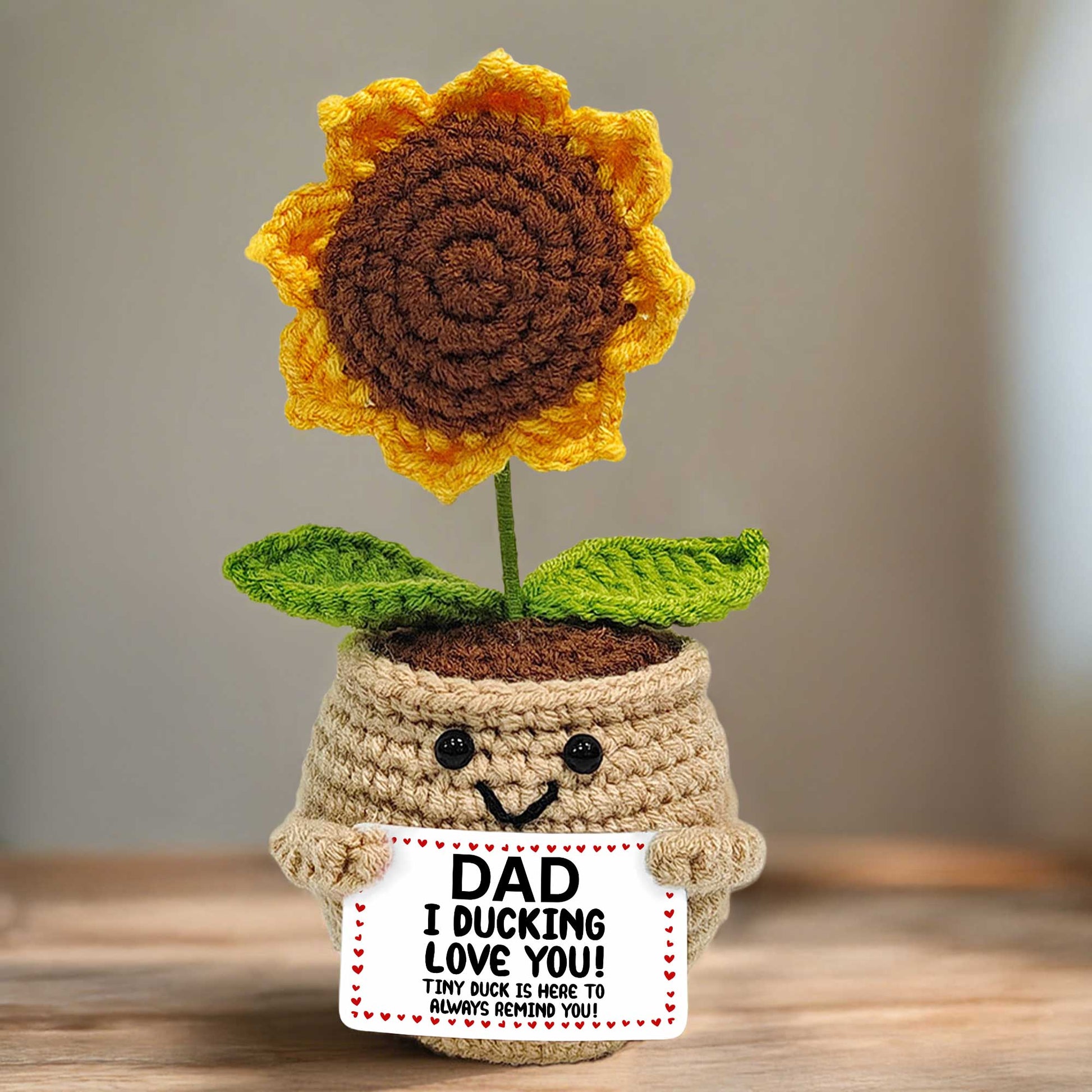 Dad I Ducking Love You With Tiny Duck And Heart