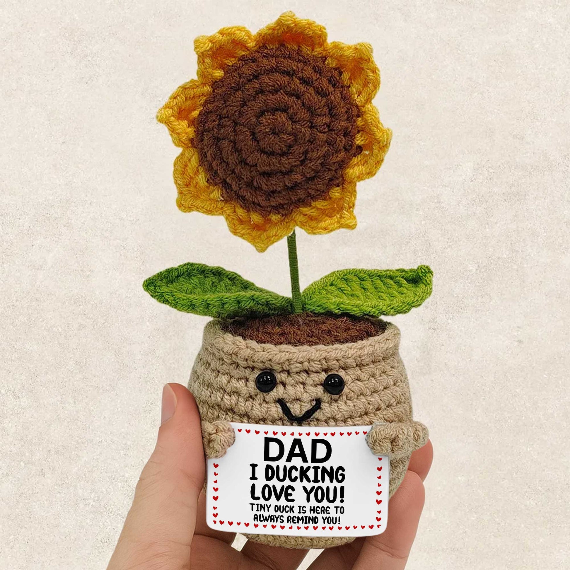 Dad I Ducking Love You With Tiny Duck And Heart