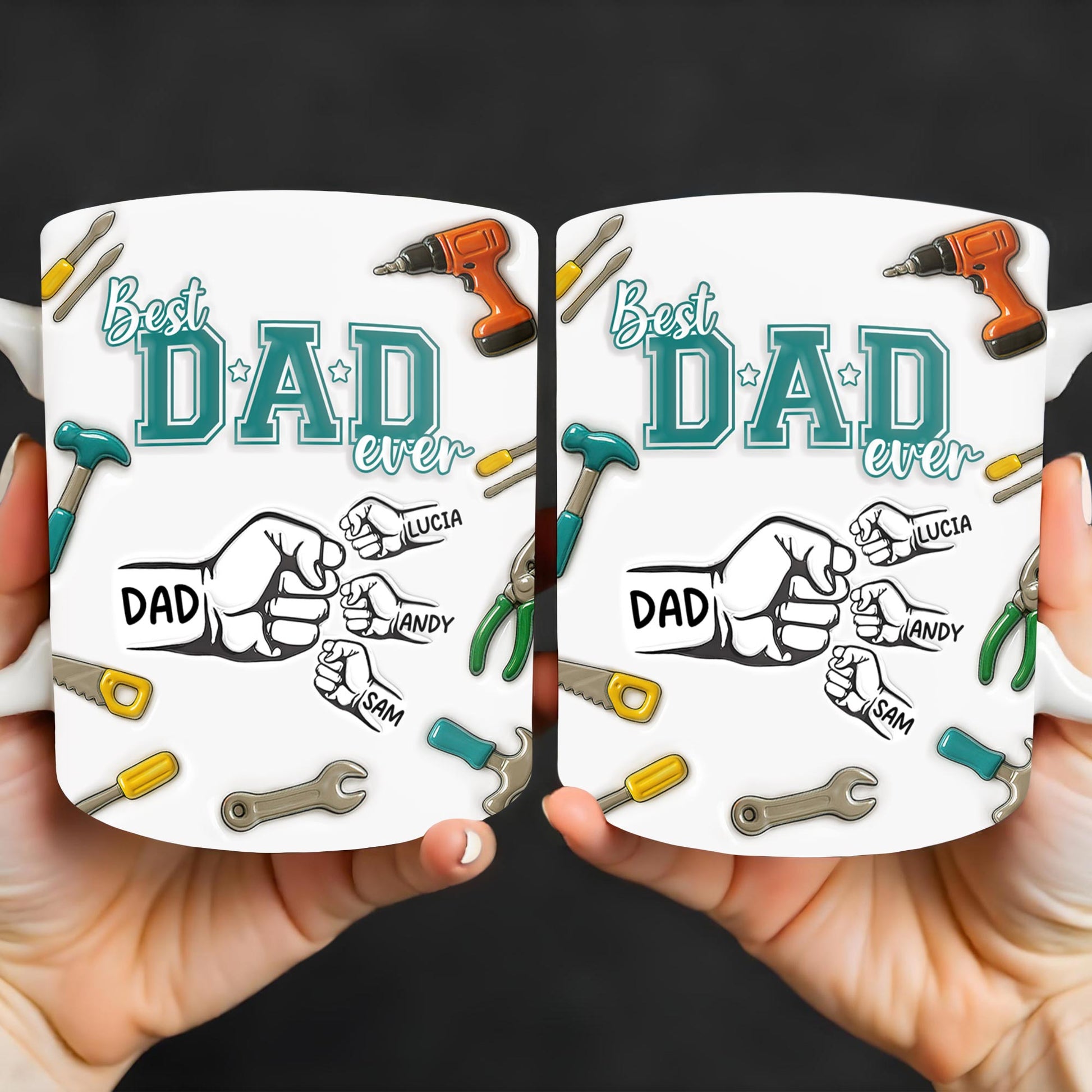 Best Dad Ever, Tools and Hand Gestures