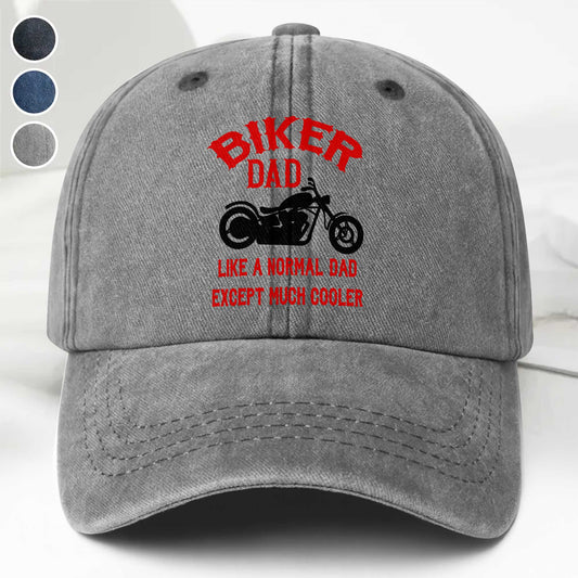 Biker Dad Like A Normal Dad Except Much Cooler