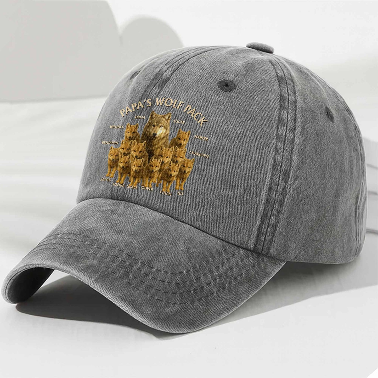 Papa's Wolf Pack With Wolves Design