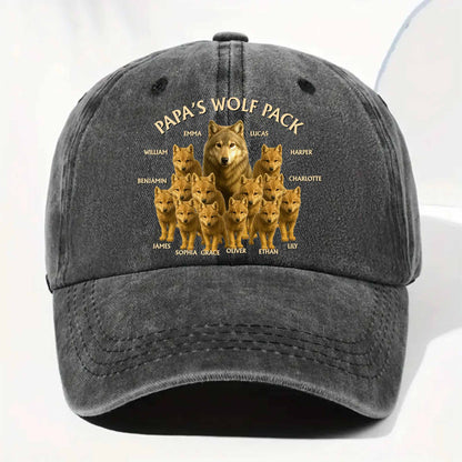 Papa's Wolf Pack With Wolves Design